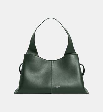 Petit sac à main Félicie en cuir lisse - Le Tanneur - Vert malachite