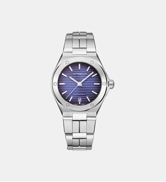 Montre automatique Cap camarat Bleu 1545B15 - Herbelin - Argenté