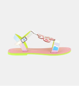 Sandales en simili - Billieblush - Nacre