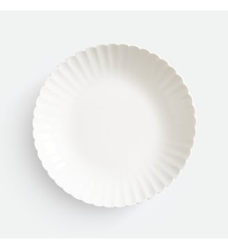 Lot de 6 assiettes creuses, en porcelaine La Redoute Interieurs