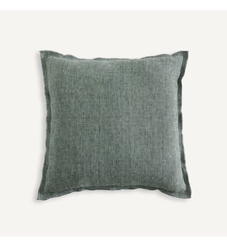 Housse de coussin en chambray AM.PM