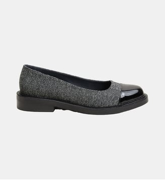 Ballerines Doum bicolores - Jonak - Noir et gris
