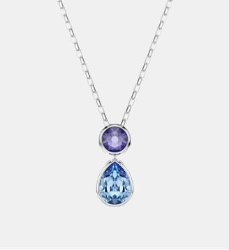 Pendentif Chroma, Métal rhodié - Swarovski - Multi colored et rhodium plated