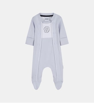 Pyjama fermeture pression - BOSS Kidswear - Ciel