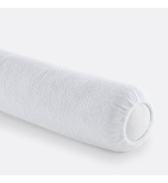 Protège traversin éponge 100% coton - La Redoute Interieurs - Blanc
