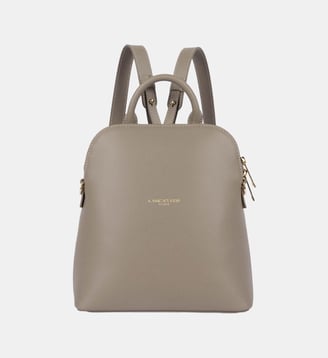 Sac à dos Sierra Jia en cuir - Lancaster - Galet