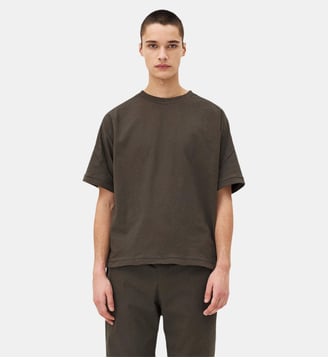 T-Shirt ample Haria Khaki - Noyoco - Kaki