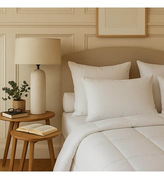 Oreiller Prestige - Moelleux - Dunlopillo - Blanc
