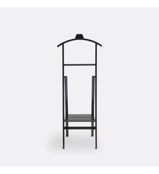 Valet pliant, en acacia, Rinkita - So'Home - Noir