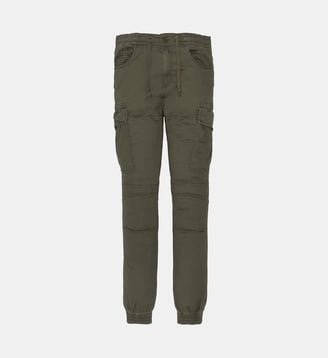 Pantalon cargo running kaki - Schott - Kaki