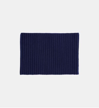 Snood en cachemire - Bompard - Bleu foncé 1