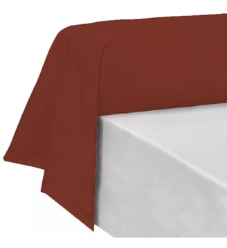 Taie de traversin percale de coton Garnier Thiebaut