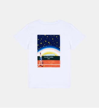 T-shirt affiche officielle 2023  enfant - Roland-Garros - Blanc