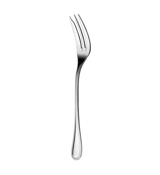 Fourchette à servir en acier - STEEL PERLES - Christofle - Argent