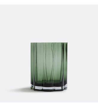 Vase en verre ambré H20 cm La Redoute Interieurs