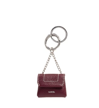 Porte clés Ninon en cuir - Lancel - Violet