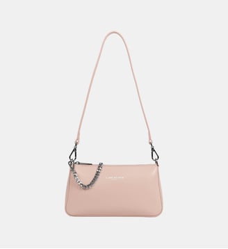 Sac pochette zippée S Suave Even - Lancaster - Poudre