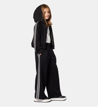 Cardigan à capuche - Michael Kors Kids - Black