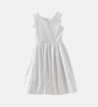 Robe Charlotte – Cortège Arabesque - Cyrillus - Blanc vif uni