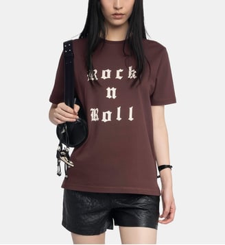 T-shirt Edwin - Zadig&Voltaire - Bordeaux
