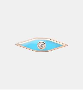Piercing Pic Jungle Bleu Turquoise - Djula - Or rose