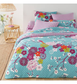 Housse de couette coton La Redoute Interieurs
