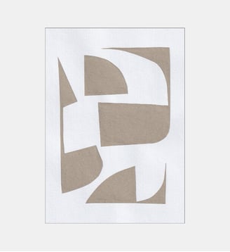 Poster   Abstract puzzle 01 - Sommer Art Studio - Poster & Frame - Multicolore