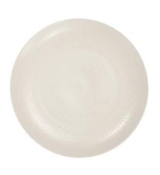 Assiette 27.9 Cm - Modulo Nature - Degrenne - Kaolin