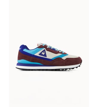 Sneakers retro-running en mesh et suede Zenith - Le Coq Sportif - Grey morn et andorra