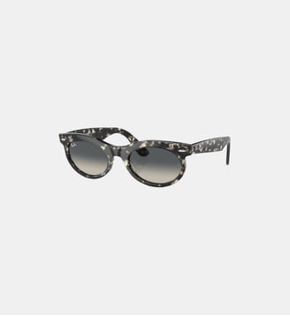 Lunettes de soleil Ovale RB2242 Wayfarer Oval - Ray Ban - Gris havana