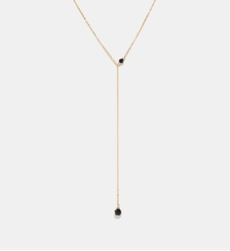 Collier Vice versa Stella - Spinelle - YAY Paris - Doré et noir