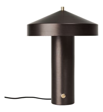 Lampe en métal avec abat-jour - OYOY - Marron