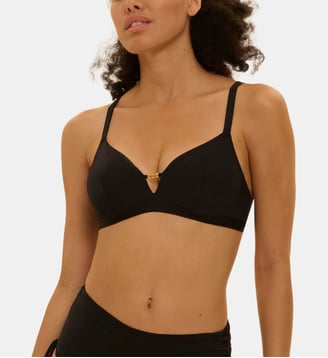 Haut de maillot de bain à coque - Noir - Simone Pérèle - Noir