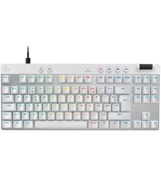 Clavier gamer G Pro X TKL Rapid Blanc - Logitech - Blanc