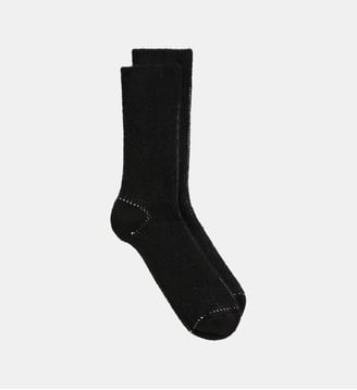 chaussettes en coton - Agnès b. - Noir