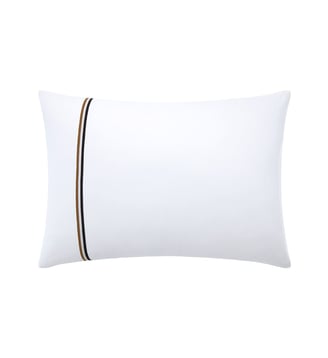 Taie d'oreiller en satin de coton - Boss Home - Blanc
