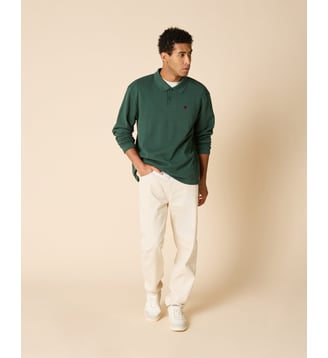Polo en maille - Faguo - Vert foncé