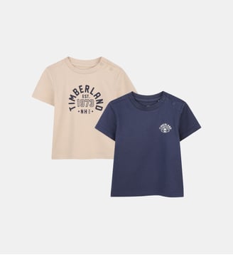 Lots de deux tee-shirts - Timberland - Bleu