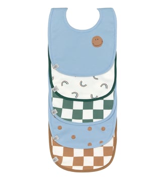 Lot de 5 bavoirs - Lassig - Multicolore