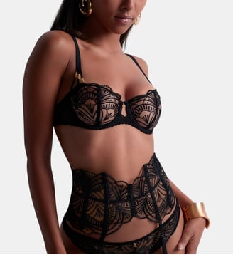 Soutien gorge Corbeille avec armatures - Aubade - Noir