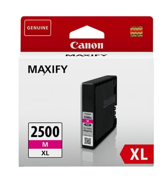 Cartouche d'encre PGI 2500 XL Magenta - Canon - Rouge