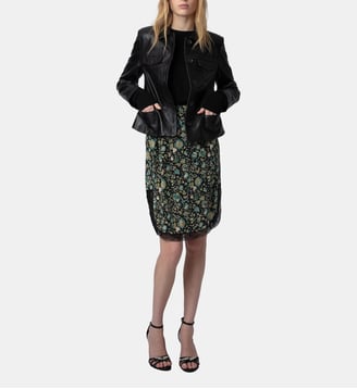 Jupe Jozy 100% Soie - Zadig&Voltaire - Noir