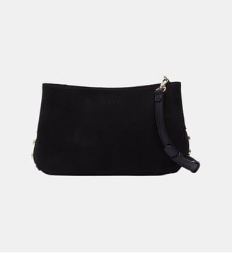 Sac à main Gerona crossbody suédé  - Liu Jo - Noir