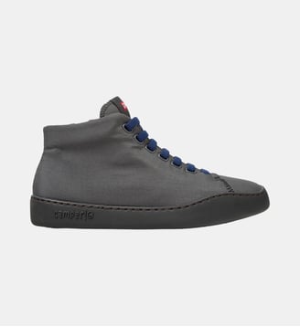 Baskets Peu Touring cuir - Camper - Gris moyen