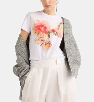 T-Shirt querencia en jersey de coton - Momonì - Multicolore
