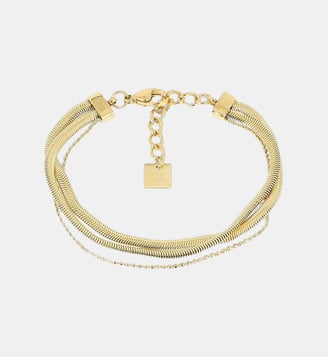 Bracelet Tressé  en Acier doré - Zag Bijoux - Doré