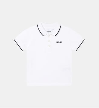 Polo à manches courtes - BOSS Kidswear - Blanc
