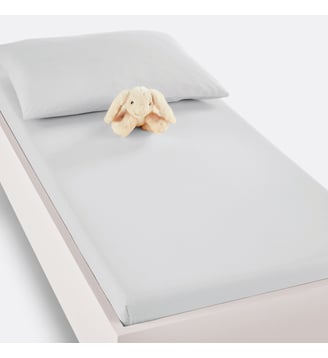 Drap housse bébé coton uni La Redoute Interieurs