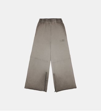 Pantalon en molleton avec logo - MM6 Maison Margiela - Gris