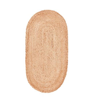 Descente de lit ovale jute - La Redoute Interieurs - Naturel